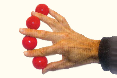 Balles excelsior Rebondissantes (4,5 cm)