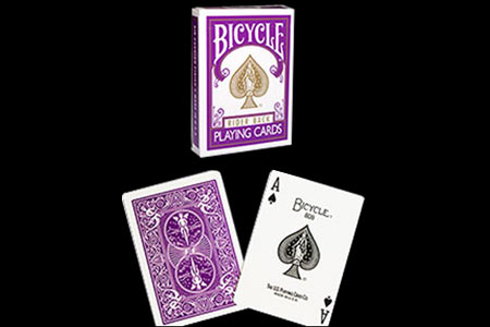 BICYCLE Deck Purple back