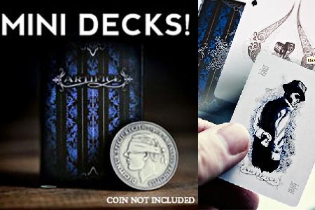 Baraja ARTIFICE Azul Mini