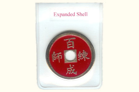 Coquille Rouge pour pièce chinoise couleur