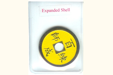 Coquille Jaune pour pièce chinoise couleur