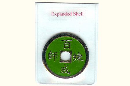 Coquille Verte pour pièce chinoise couleur