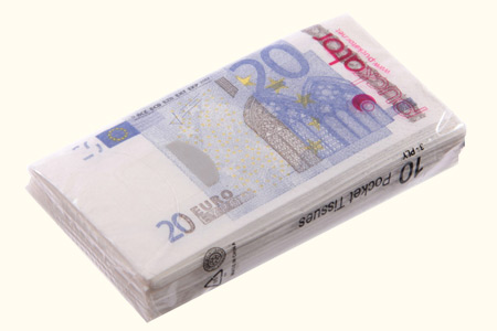 Paquet de serviettes (20 euros)