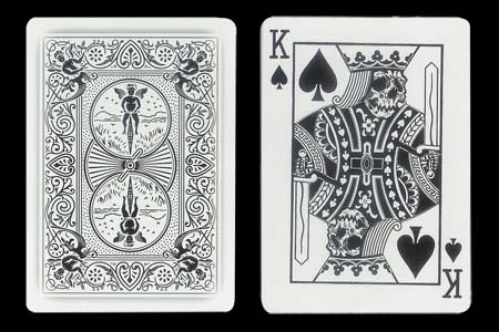 Carte Ghost Roi de pique mort