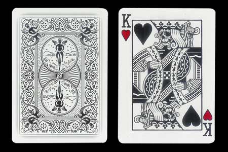 Carte Ghost Roi de coeur mort