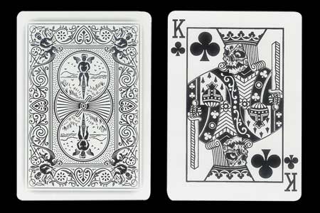 Carte Ghost Roi de trèfle mort