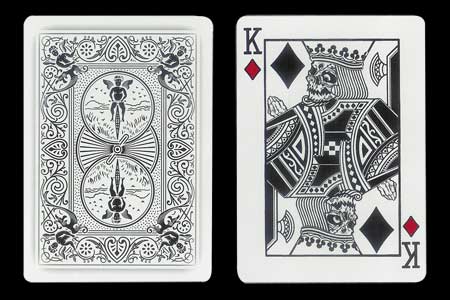 Carta BICYCLE Ghost K de rombos Muerto