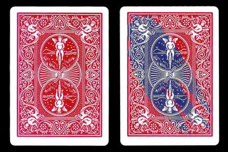 Carta BICYCLE Doble dorso con 1 Manchado