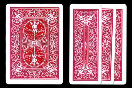 Carte Bicycle Tarot à ruban de 3 tarots