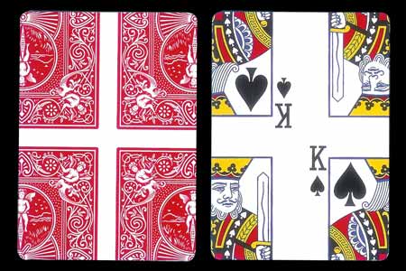 Carte Bicycle Puzzle de roi de pique