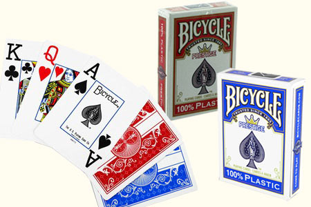 Baraja BICYCLE Prestige Plástico