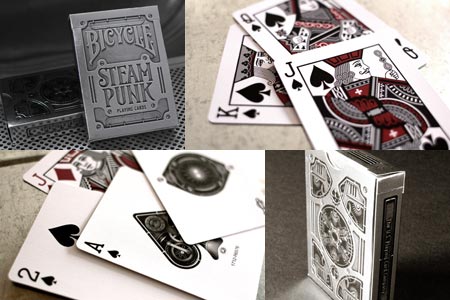 Baraja BICYCLE SteamPunk Silver Premium