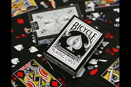 Baraja BICYCLE Colores Invertidos Negra