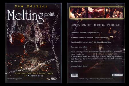 DVD Melting Point Nueva edición