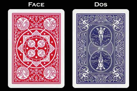 Double Back BICYCLE/TALLY-HO Fan Card