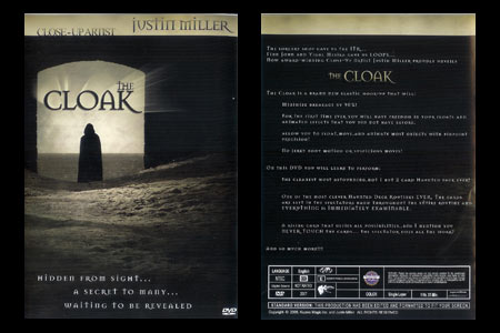 DVD The Cloak