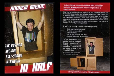 DVD In Half