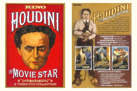 Houdini the Movie Star (3 DVDs)