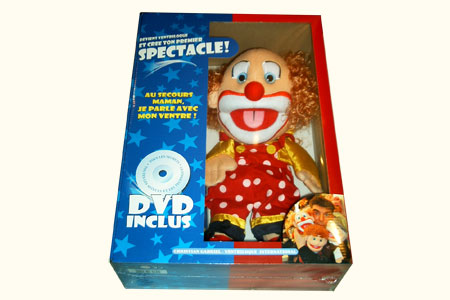 Coffret de ventriloquie avec Lookie