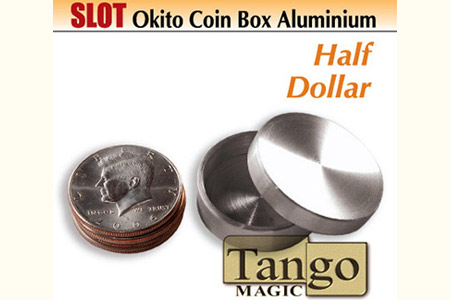 Slot okito coin box Aluminium Half dollar