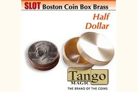 Slot boston coin box Brass ½ Dollar