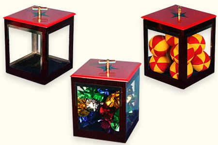 Top crystal casket