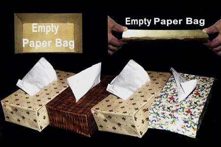 Cajas de Cleenex de Bolsa de Papel