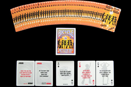 70's Party Starters Bicycle Deck