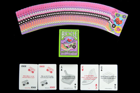 80's Party Starters Bicycle Deck