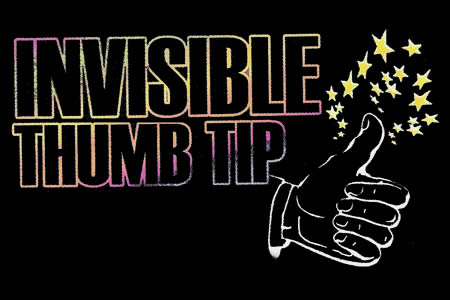 Faux pouce invisible