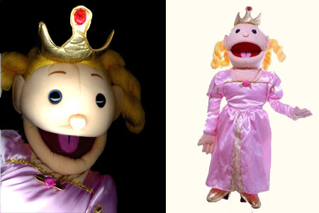 Marionnette Princesse ventriloquie