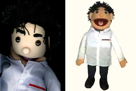 Marionnette Docteur ventriloquie