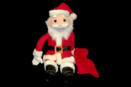 Marionnette Père Noël ventriloquie