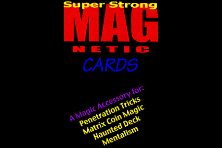 Magnetic Cards (1red/1blue)