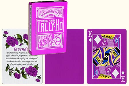 Jeu TALLY-HO Fan Reverse Violet