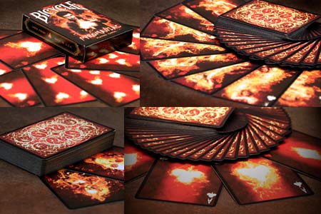 Bicycle Pyromaniac Deck