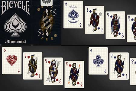 Jeu Bicycle Illusionist Noir