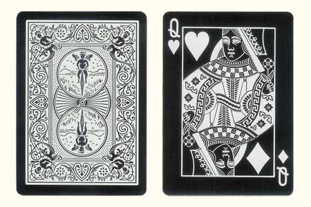Carte Tiger double index dame rouge en cur
