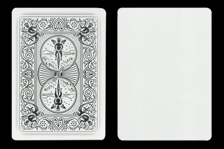 Carte Ghost Face Blanche