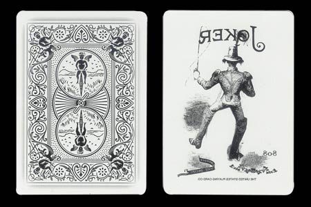 Carta BICYCLE Ghost Joker reflejado en Espejo