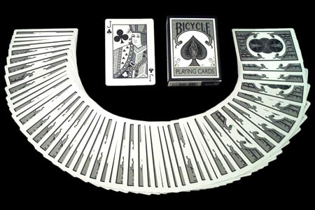 Baraja BICYCLE Black and White
