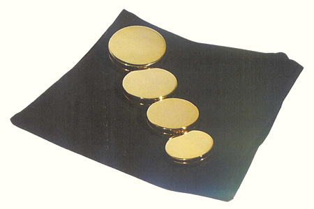 Golded coin nested box