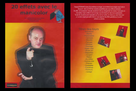 DVD 20 effets avec le manicolor