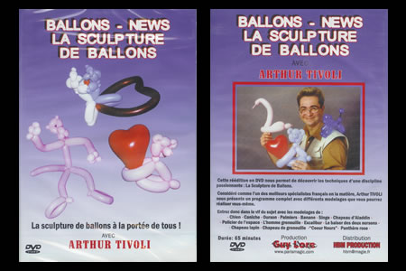 DVD La escultura de los Globos vol.1 (A.Tivoli)
