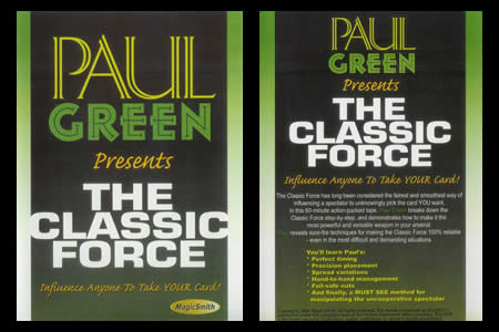 DVD The Classic Force (Paul Green)