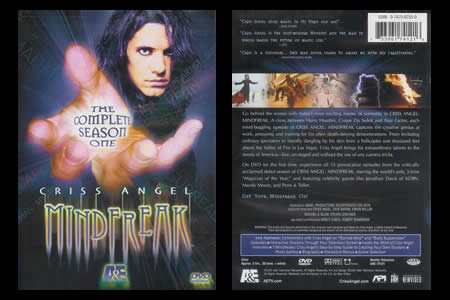 DVD Mindfreak - The complete season one