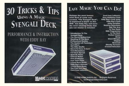 DVD 30 Tricks & tips using a magic Svengali Deck