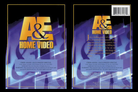 DVD A&E Halloween special