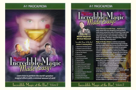 DVD Incredible magic at the bar vol.2 (M. Maxwell)