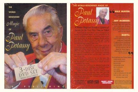 DVD The World Renowned Magic of Paul Potassy